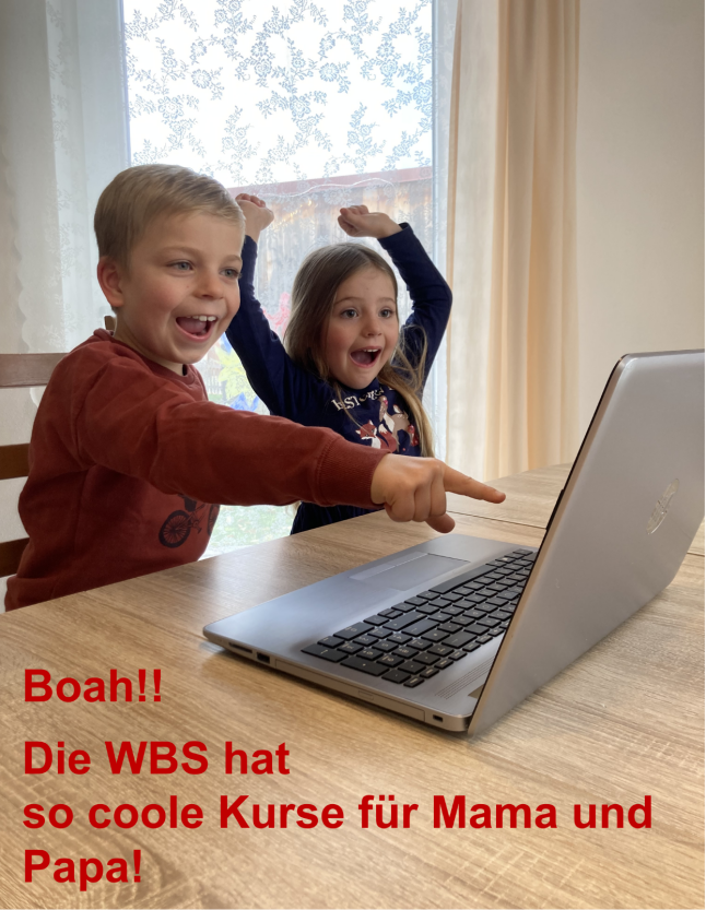 Die WBS hat so coole Kurse für Mama und Papa!